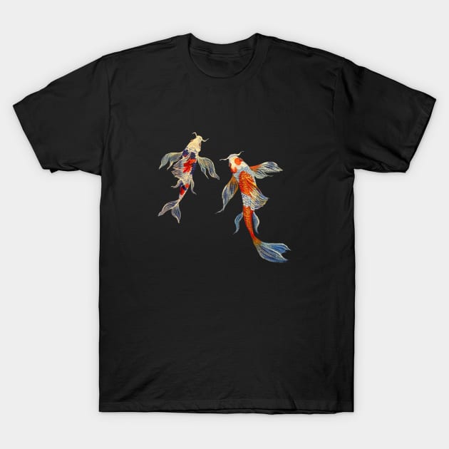 Butterfly koi T-Shirt by Jhartbynoodles_art